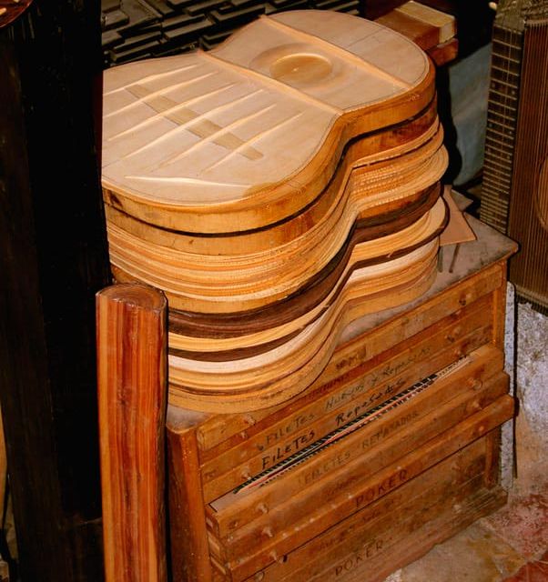 Guitarras Manzanero materiales para elaborar guitarra