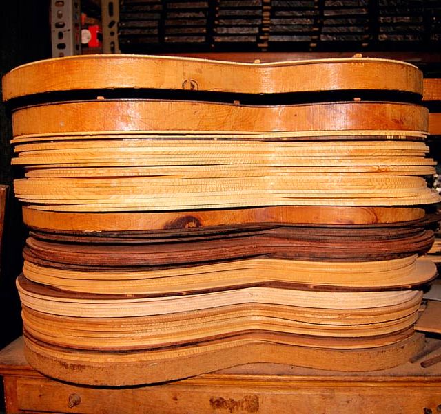 Guitarras Manzanero materiales para guitarra